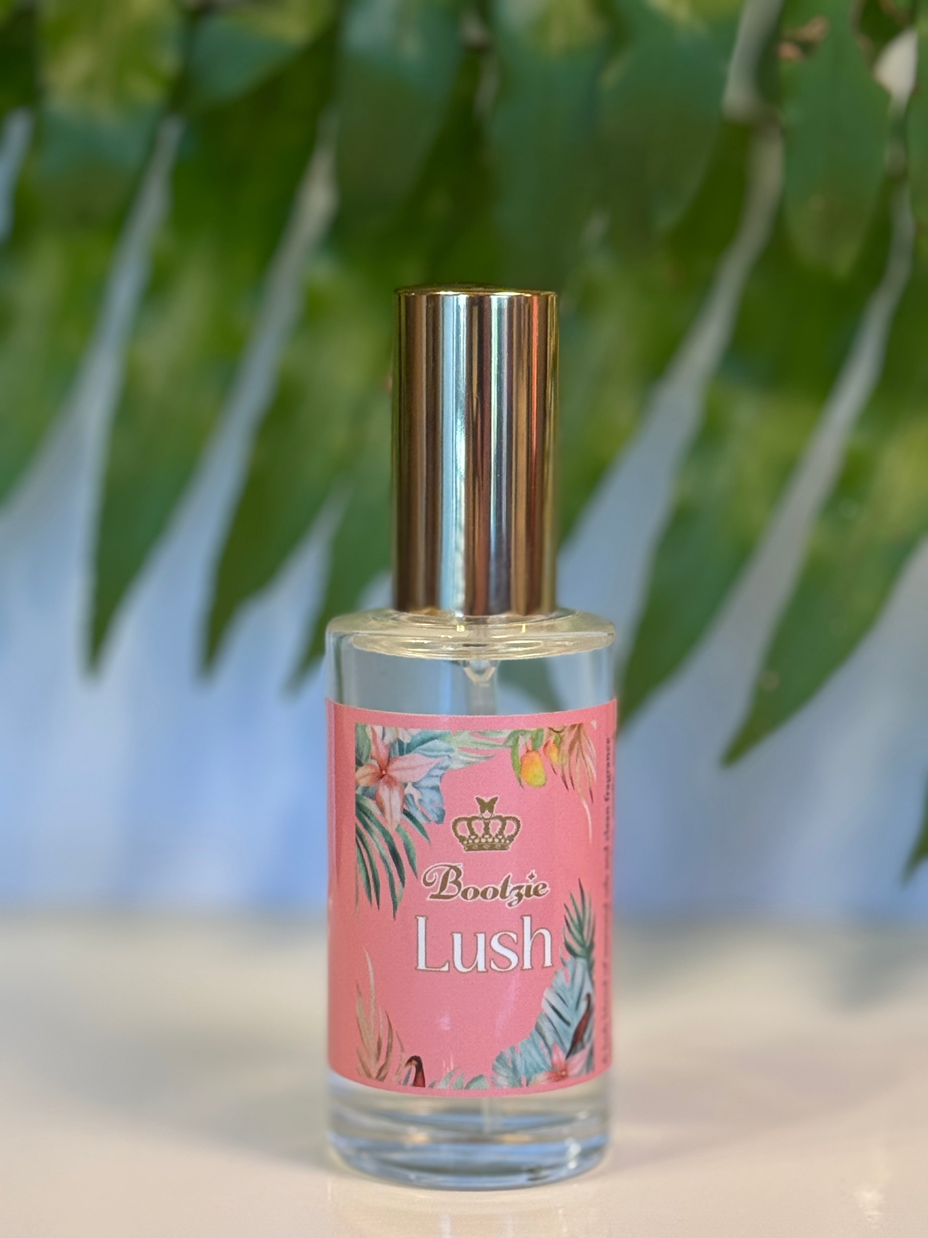 Bootzie “Lush” Mango, vanilla, pink grapefruit, musk blanc, amber. 1 oz refill oil
