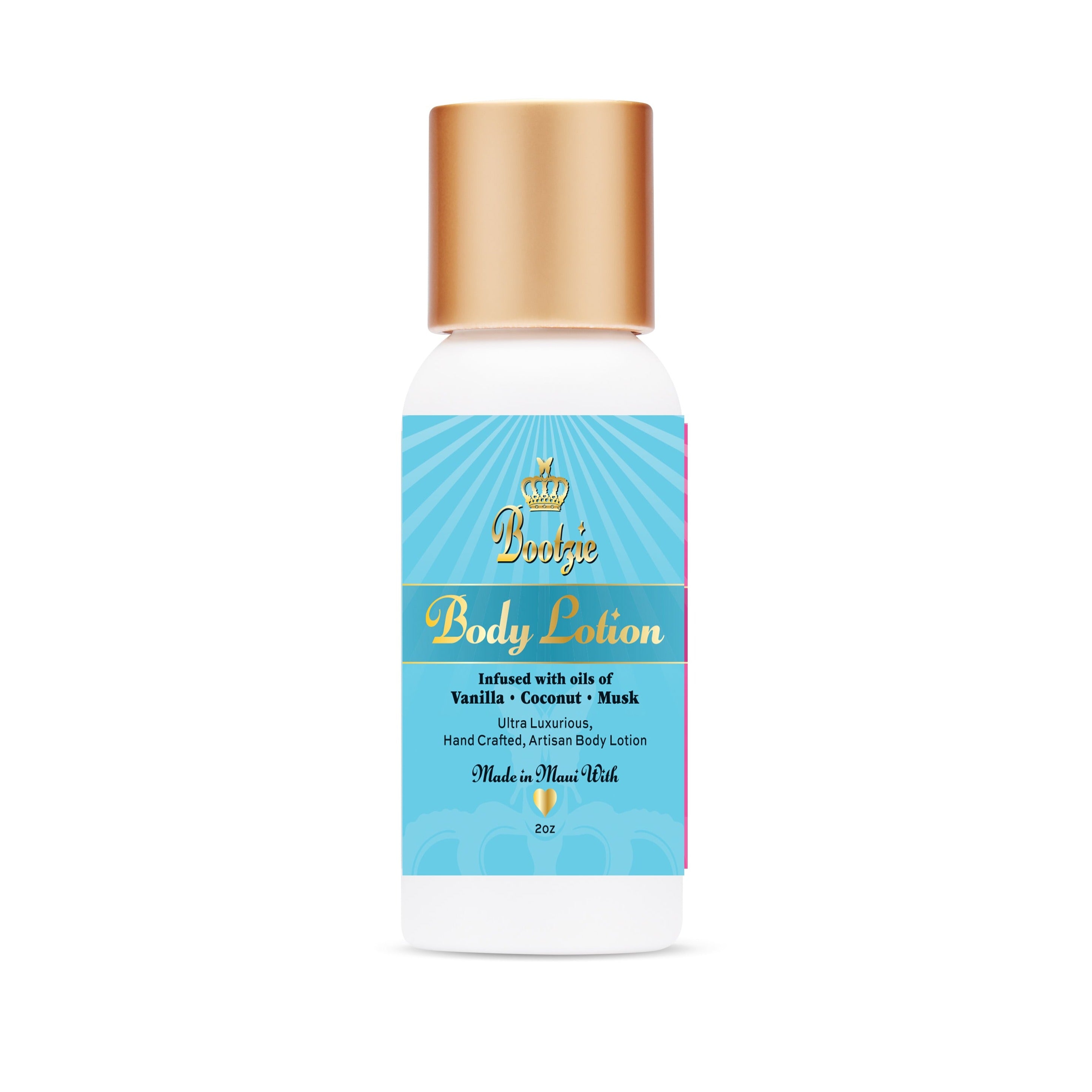 Body Lotion - Coconut/Vanilla "Tropique" 2 oz travel size - Bootzie